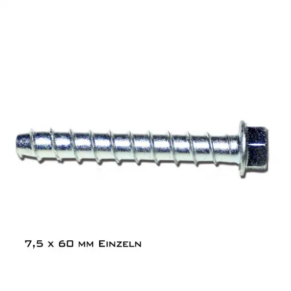 Betonschraube 7,5 x 80 mm
